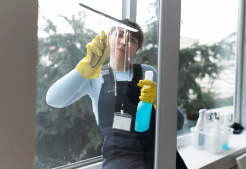 Nettoyage de vitres intérieures et extérieures à Pinet